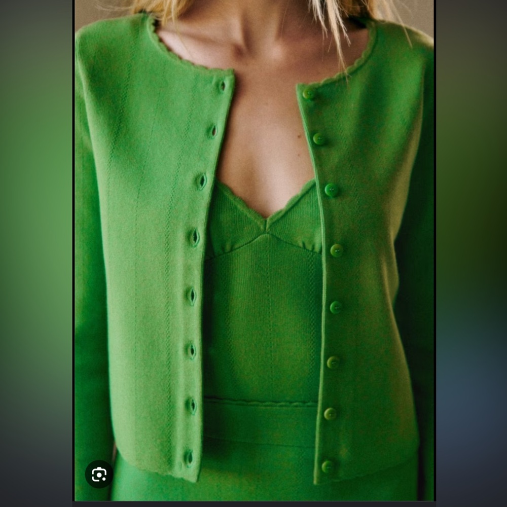 Sezane Elie Cardigan and Zoé top